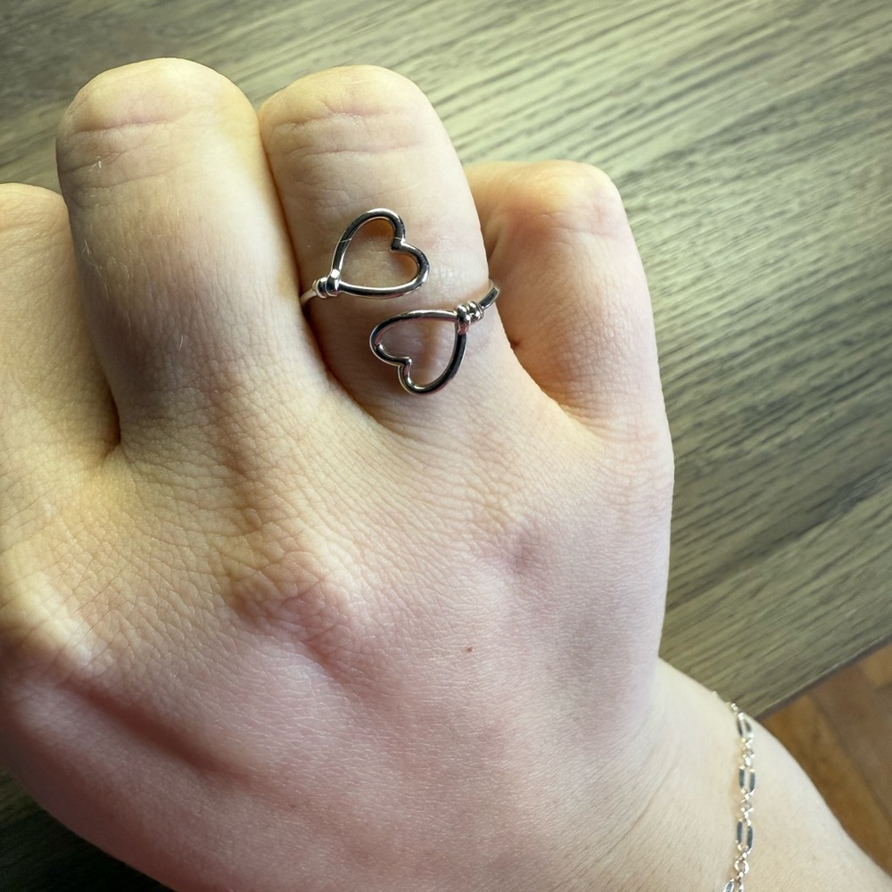 Pura Vida Heart Wire Wrap Ring